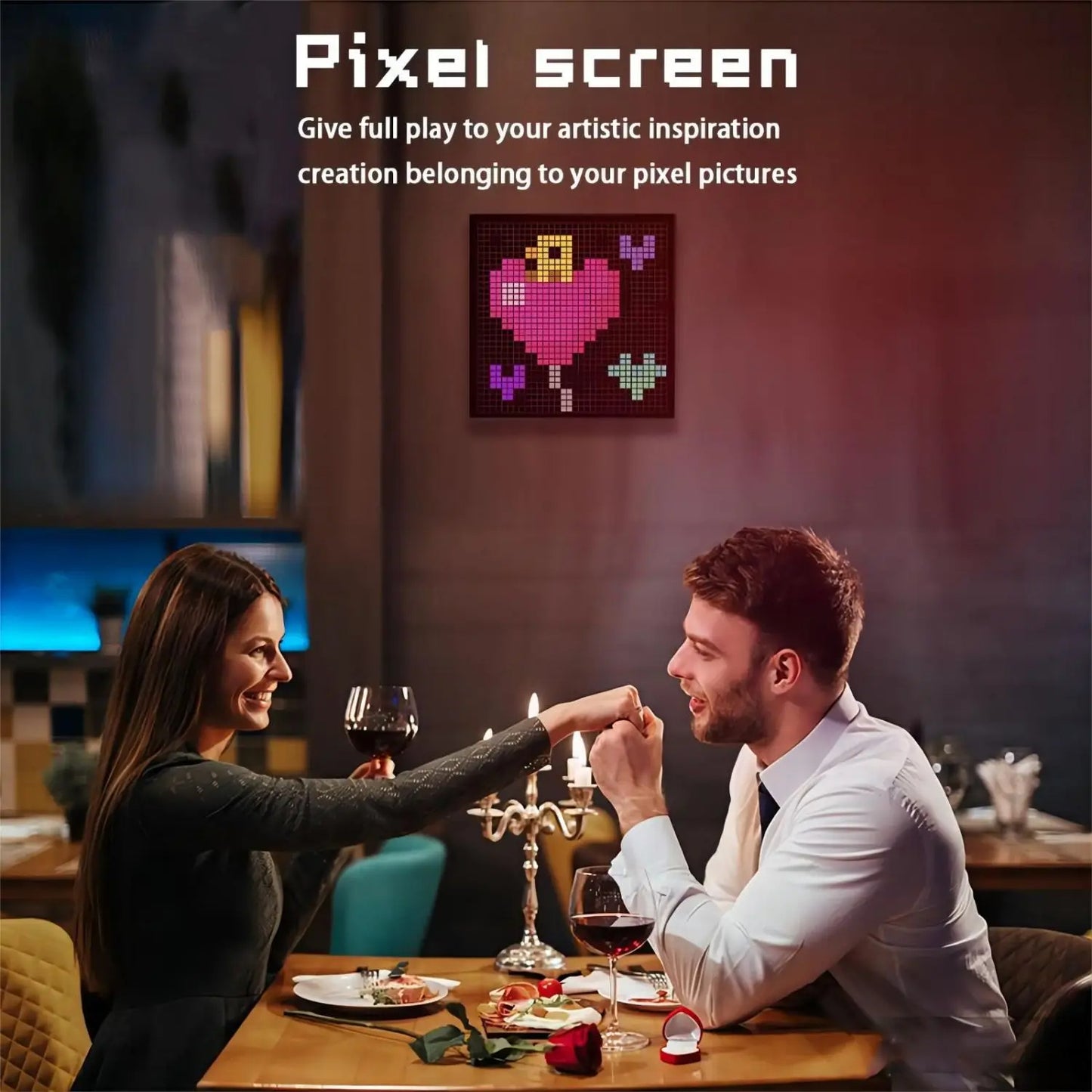 PixelGlow™ – Smart LED Matrix Display