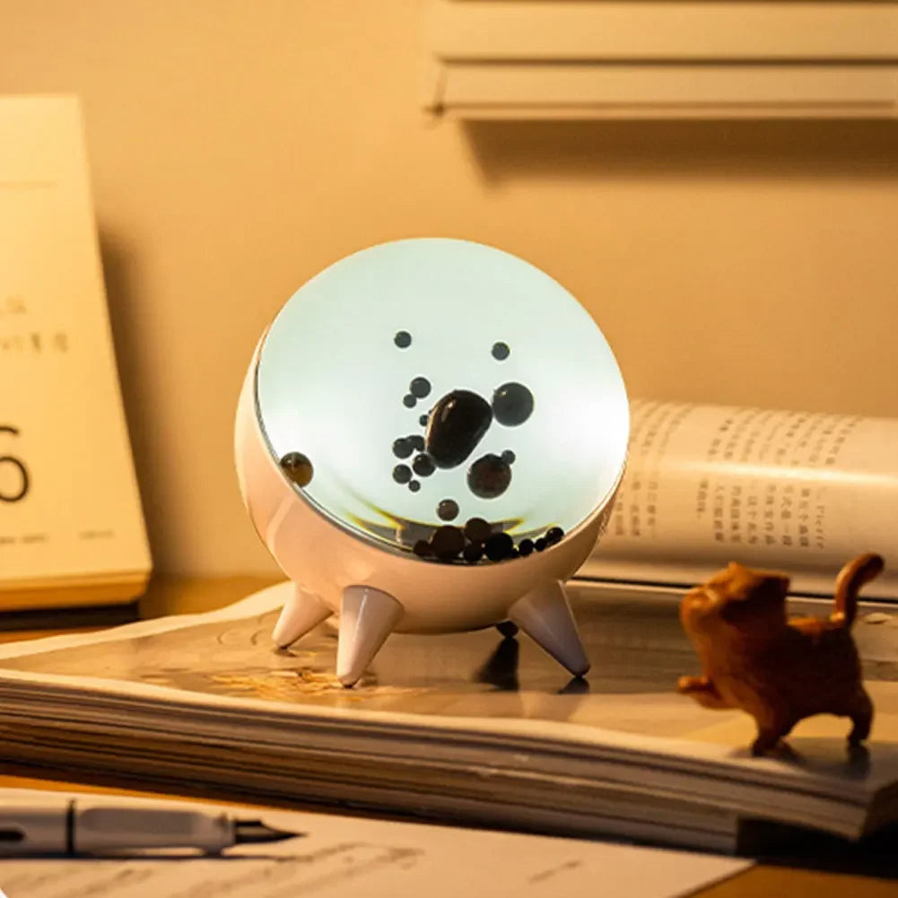 FerroGlow™ – Music Reactive Ferrofluid Speaker Lamp