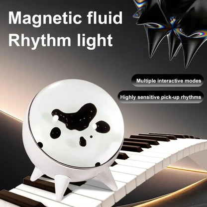 FerroGlow™ – Music Reactive Ferrofluid Speaker Lamp