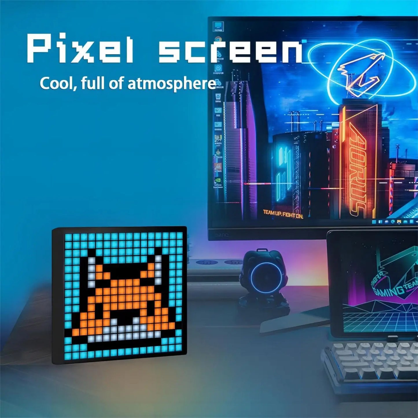 PixelGlow™ – Smart LED Matrix Display