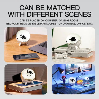 FerroGlow™ – Music Reactive Ferrofluid Speaker Lamp